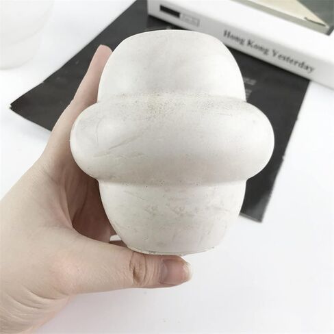 Planet Shaped Plaster Vase Pen Holder Clay Silicone Mold Flower Pot Concrete Mold Succulent Plants Cement Mould Desktop Home Decor in Saudi Arabia