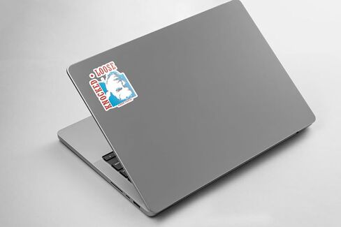 American Hardcore Punk Band Sticker | Vinyl Sticker | Waterproof Stickers | Indoor Stickers | Glossy Stickers| Pack of 2 in Saudi Arabia