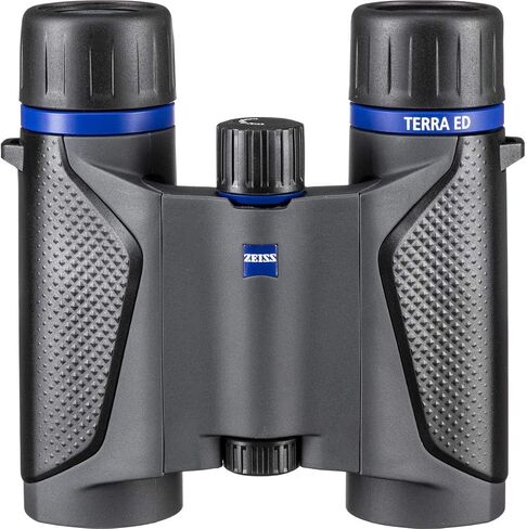 منظار الجيب ZEISS Terra ED صغير الحجم ومقاوم للماء وسريع التركيز مع زجاج مطلي للحصول على وضوح مثالي في جميع الظروف الجوية لمشاهدة الطيور والصيد ومشاهدة المعالم السياحية in Saudi Arabia