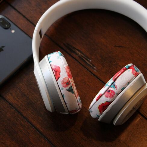 WC PadZ Solo 2 & 3 - Replacement Earpads for Beats Solo Wireless Headphones | Made by Wicked Cushions | Soft Leather, Luxury Memory Foam, Strong Adhesive (Does Not Fit Beats Solo 4) | Black in Kuwait