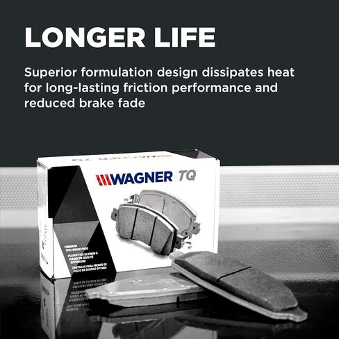 Wagner Brake ThermoQuiet QC1848 Ceramic Disc Brake Pad Set in Saudi Arabia