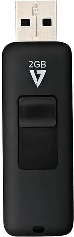 في سيفين ذاكرة فلاش USB 2.0 سلايدر سعة 2 جيجابايت من VF22GAR-3E - اسود in Kuwait