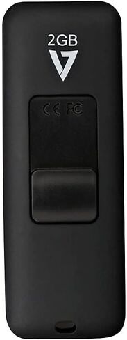 في سيفين ذاكرة فلاش USB 2.0 سلايدر سعة 2 جيجابايت من VF22GAR-3E - اسود in Kuwait