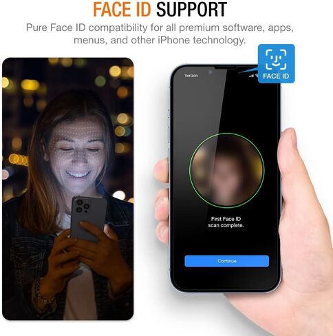 Trianium Tempered Glass Screen Protector Compatible for iPhone 13 Pro Max & Tempered Glass Screen Protector Designed for Apple iPhone 11 Pro Max/iPhone XS Max in Kuwait