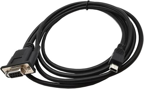 MTUERANC USB to RS232 Serial Adapter, USB Mini 5 Pin Male to DB9 9 Pin Female Serial Converter Cable 1.8M/6Feet (Right Angle Mini USB to RS232 Serial) in Saudi Arabia