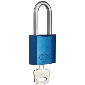 Brady-104578 قفل ألومنيوم/قفل تاجوت، بمفتاح مختلف، طول الجسم 1-3/5 بوصة، تصفية القيد 1-1/2 بوصة، بني (عبوة من قطعة واحدة)