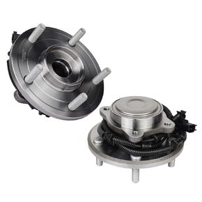 Autoround 512360 Pair Rear Wheel Hub and Bearing Assembly Compatible with Dodge Grand Caravan, Chrysler Town Country, VW Routan 2008 2009 2010 2011 2012