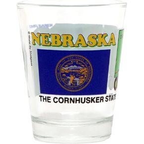 Nebraska The Cornhusker State All-American Collection Shot Glass