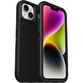 حافظة بدون شاشة من سلسلة OtterBox Defender XT مع Magsafe لهاتف iPhone 14 Plus (NOT 14/Pro/Pro Max) عبوة غير مخصصة للبيع بالتجزئة - أسود