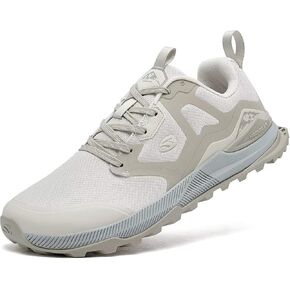 HOBIBEAR Men's Trail Running Shoes | Trekking | Hiking | Wide Toe Non-Slip Sneakers
