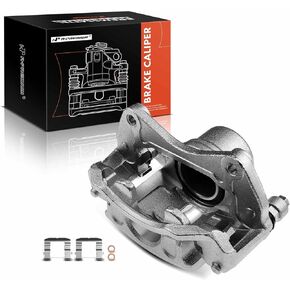 A-Premium Disc Brake Caliper Assembly with Bracket Compatible with Select Kia Models - Forte/Forte Koup 2010-2013, Forte5 2012-2013, L4 2.4L - Front Left Driver Side