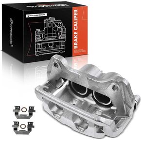 A-Premium Disc Brake Caliper Assembly with Bracket Compatible with Select Honda Models - Odyssey 2011 2012 2013 2014 2015 2016 2017 - Front Left Driver Side