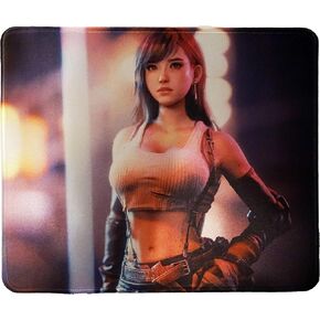 لوحة ماوس Final Fantasy مقاس 12x10 بوصة لألعاب المكتب FF باللون الأسود mage Mousepad