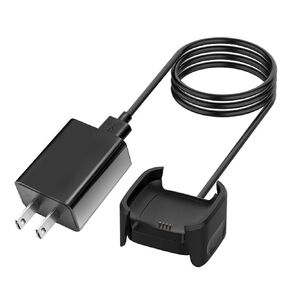 Versa 3 Versa 4 Charger for Fitbit Sense & Versa 3 Versa 4 Replacement USB Fast Charging Cable Cord for Fitbit Sense 2/Fitbit Sense/Fitbit Versa 4/Versa 3 Smart Watch Wall Charger Dock USB Cable Cord