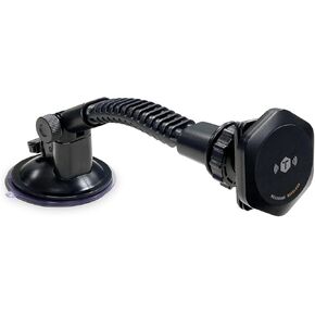 ToughTested Car Mount Charger - Magnetic Wireless Dash & Glass Mount - 15 Watt High Speed Magnetic Charging
