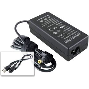AC Adapter Charger for Toshiba Satellite Radius P55W-B5220, P55W-B5224; Toshiba Satellite C55-B5100, C75D-B7100, C55T-B5349; Toshiba Satellite E45-B4100, E45T-B4106, E45T-B4204