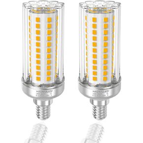 لمبة ضوء الذرة LED E26 قاعدة 16 وات لمبة شمعدان LED 150 وات مكافئة، أبيض بارد 6000K 1900 لومن غير قابل للتعتيم مناسب للمنزل الداخلي وممر العلية حزمة من 2