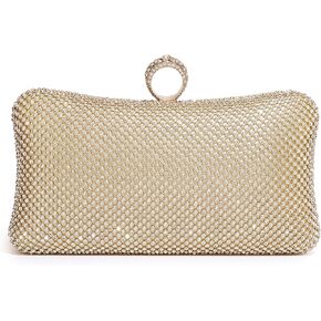 Rhinestone Clutch Purses for Women Sparkly Evening Bag Formal Elegant Wedding Party Purse