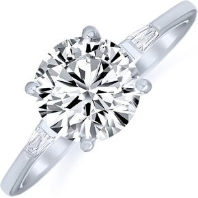 Bling Jewelry Personalize Simple 3CT Classic AAA CZ Brilliant Cut Cubic Zirconia Oval Solitaire Engagement Ring .925 Sterling Silver For Women Promise Ring Customizable