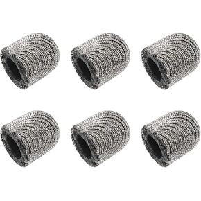 MECCANIXITY 6pcs 5.5mm Stylus Pen Fine Tips Conductive Fiber Capacitive Touch Screen Pens Tip Universal Replacement