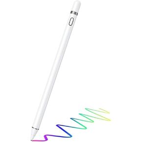 Active Stylus Pens for Touch Screens,Stylus Pen Compatible with Apple iPad, Capacitive Pencil for Kid Student Drawing, Writing,High Sensitivity,for Touch Screen Devices Tablet,Smartphone (Blue)