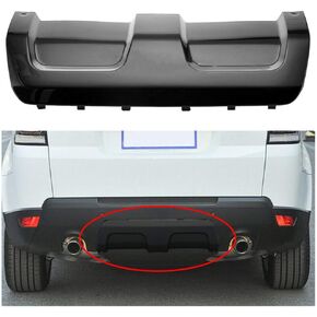 labwork Rear Bumper Skid Plate Trim Replacement for Land Rover Range Rover Sport 2014-2017