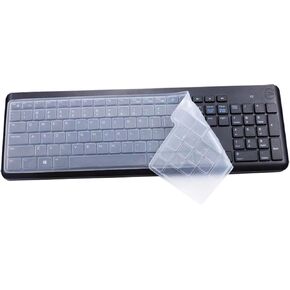 Keyboard Cover Compatible for Dell KM636 KB216 Keyboard, Dell Optiplex 5250 3050 3240 5460 7450 7050, Dell Inspiron AIO 3475 3670 3477, Dell Inspiron 27 7000 7700 7790 All-in-One Keyboard (Purple)