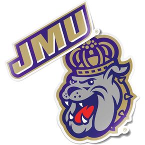 Desert Cactus James Madison University Stickers JMU Dukes Vinyl Decal Laptop Water Bottle Car Scrapbook (4 Inch Set V1)