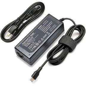 65W 45W USB-C Type C Charger Adapter for Acer Chromebook Spin 15 13 11 315 713 311 314 R13 CB315 CP315 CP311 CB311 CP713 C933 CB5-312 CB5-312T R721 R751T Tab 10 SF713 SP714 N16Q12 N17Q5 N18Q1 N15Q13