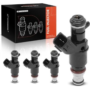 A-Premium Fuel Injectors Set of 4 Compatible with Acura RSX 2002 2003 2004 2.0L, Replace# 16450PRBA01