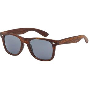 Thacher's Nook Faux Wood Classic Style Sunglasses for Men & Women with UV400 Protection