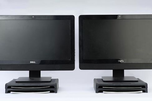 Vu Ryte Stackable 1 Inch Computer Monitor Riser Stand, VuRyser 1, Black, VUR 2455 (48-Pack) in Kuwait
