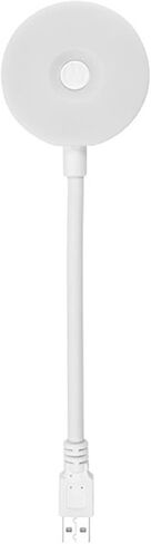 Flexible LED Ambient Light, Mini USB Night Lights,Plug in LED Bulb,Emergency Lighting,Compact,Ideal for Bedroom,Bathroom,Nursery,Hallway,Outdoor Camping,Reading(4 Pack White Lights)(White) in Saudi Arabia