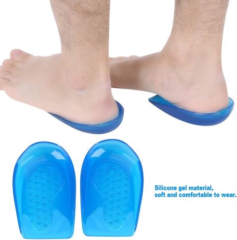 Orthopedic Insoles for Correcting O/X Type Leg Shoe Inserts, Orthopedic Medial Lateral Heel Wedge Silicone Insoles for Supination Pronation -O/X Type Leg Corrective Gel Adhesive Inserts(S34-40) in Saudi Arabia
