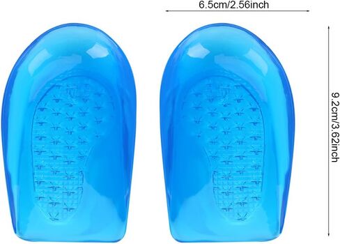 Orthopedic Insoles for Correcting O/X Type Leg Shoe Inserts, Orthopedic Medial Lateral Heel Wedge Silicone Insoles for Supination Pronation -O/X Type Leg Corrective Gel Adhesive Inserts(S34-40) in Saudi Arabia