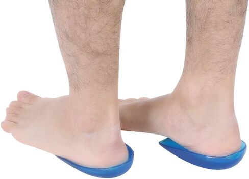 Orthopedic Insoles for Correcting O/X Type Leg Shoe Inserts, Orthopedic Medial Lateral Heel Wedge Silicone Insoles for Supination Pronation -O/X Type Leg Corrective Gel Adhesive Inserts(S34-40) in Saudi Arabia