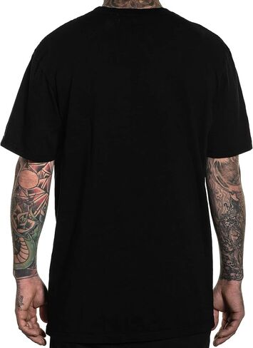 Sullen Men's Solid Premium Tattoo Lifestyle Graphic Logo Tee - Neptune in Kuwait