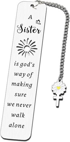 Sister Gifts from Sisters Best Friend Gifts for Women Friendship Birthday Gifts for Women Wedding Day Maid of Honor Gifts for Best Friends Soul Sister Bookmark for Women Reading Bridal Shower Gift in Saudi Arabia
