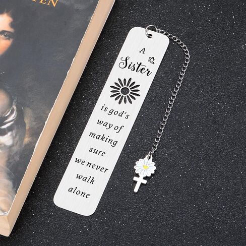 Sister Gifts from Sisters Best Friend Gifts for Women Friendship Birthday Gifts for Women Wedding Day Maid of Honor Gifts for Best Friends Soul Sister Bookmark for Women Reading Bridal Shower Gift in Saudi Arabia