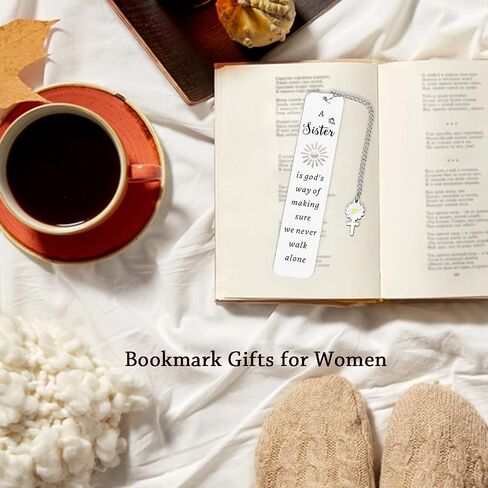 Sister Gifts from Sisters Best Friend Gifts for Women Friendship Birthday Gifts for Women Wedding Day Maid of Honor Gifts for Best Friends Soul Sister Bookmark for Women Reading Bridal Shower Gift in Saudi Arabia