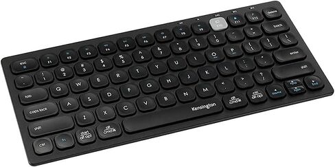 Kensington Multi-Device Dual Wireless Compact Keyboard - Silver (K75504US) in Saudi Arabia