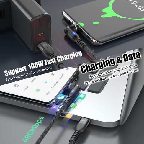 Magnetic Adapapter Tips 3 Pack 9 PIN USB2.0 480MPS Phone OTG Charging Replacement Tips Including Micro+iProduct+Type C Phone Cable Male Adapter in Saudi Arabia
