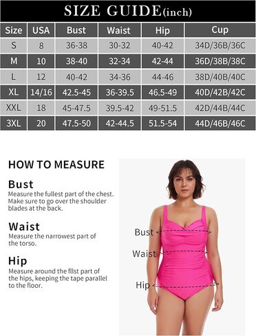 بدلة سباحة نسائية من قطعة واحدة مقاس كبير من Ocean Blues للتحكم في البطن قطعة واحدة in Kuwait