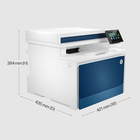HP Color LaserJet Pro Multifunction M479fdw Wireless Laser Printer with One-Year, Next-Business Day, Onsite Warranty (W1A80A), White in Saudi Arabia