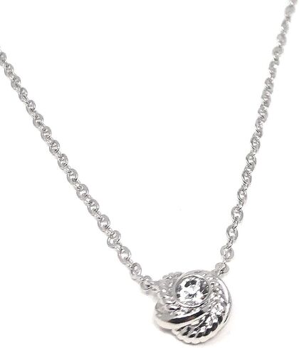 Kate Spade New York Infinity & Beyond Knot Silver Plated Charm Pendant Necklace in Saudi Arabia