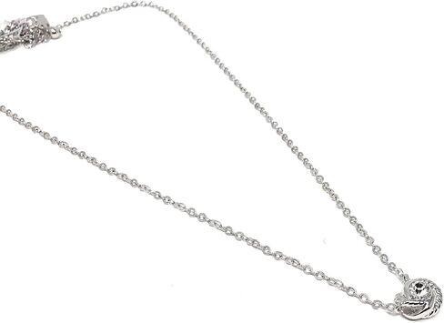 Kate Spade New York Infinity & Beyond Knot Silver Plated Charm Pendant Necklace in Saudi Arabia