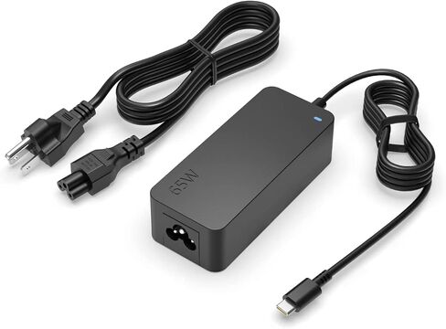شاحن USB من النوع C بقدرة 65 وات مناسب لجهاز HP Envy 17-cr0013dx x360 15-ey0013dx 15-ew1047nr 15-ew0023dx 15-ew0013dx 15-fh0097nr 15-fe0097nr 15-fe0053dx 15-ey1045cl 13-bf 0013dx مصدر طاقة الكمبيوتر المحمول in Saudi Arabia