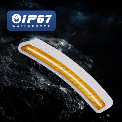 2 قطعة مصابيح LED للعلامات الجانبية الأمامية متوافقة مع LC500H 2018-2023 / LC 500 2018-2020 / LC 500 Base، LC 500 Convertible 2021-2022 / LC 500h / LC 500h BASE/LC 500h Touring in Kuwait