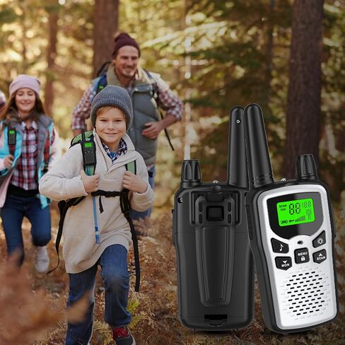 Walkie Talkies,Erelis Long Rang Walkie Talkies with 22 FRS Channels,Walkie Talkies for Adults with Lamp,VOX,LCD Display for Outdoor Activities (Green) in Saudi Arabia