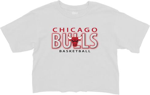 Blue 84 Women's NBA Officially Licensed Cropped T-Shirt White in Saudi Arabia